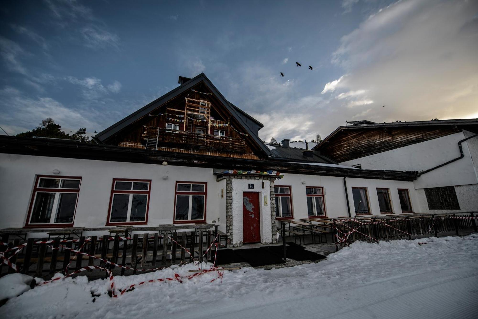 Gjaid-Alm 1739M Am Dachstein-Only Accessible By Cable Car Hotel Obertraun Exterior photo