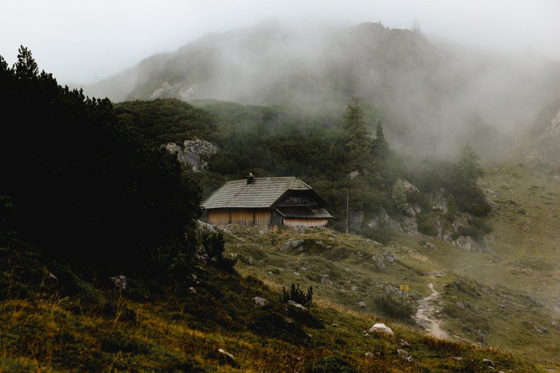 Gjaid-Alm 1739M Am Dachstein-Only Accessible By Cable Car Hotel Obertraun Exterior photo